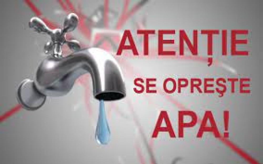 Locuitorii de la mai multe adrese din Capitală, îndemnați să-și facă rezerve de apă. AAC anunță sistări în următoarele zile